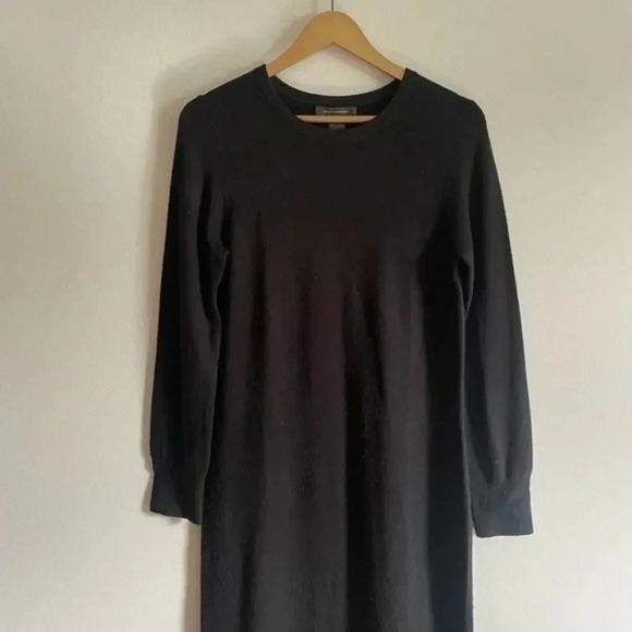 French Connection Black Maxi Sweater Dress - Picture 5 of 15